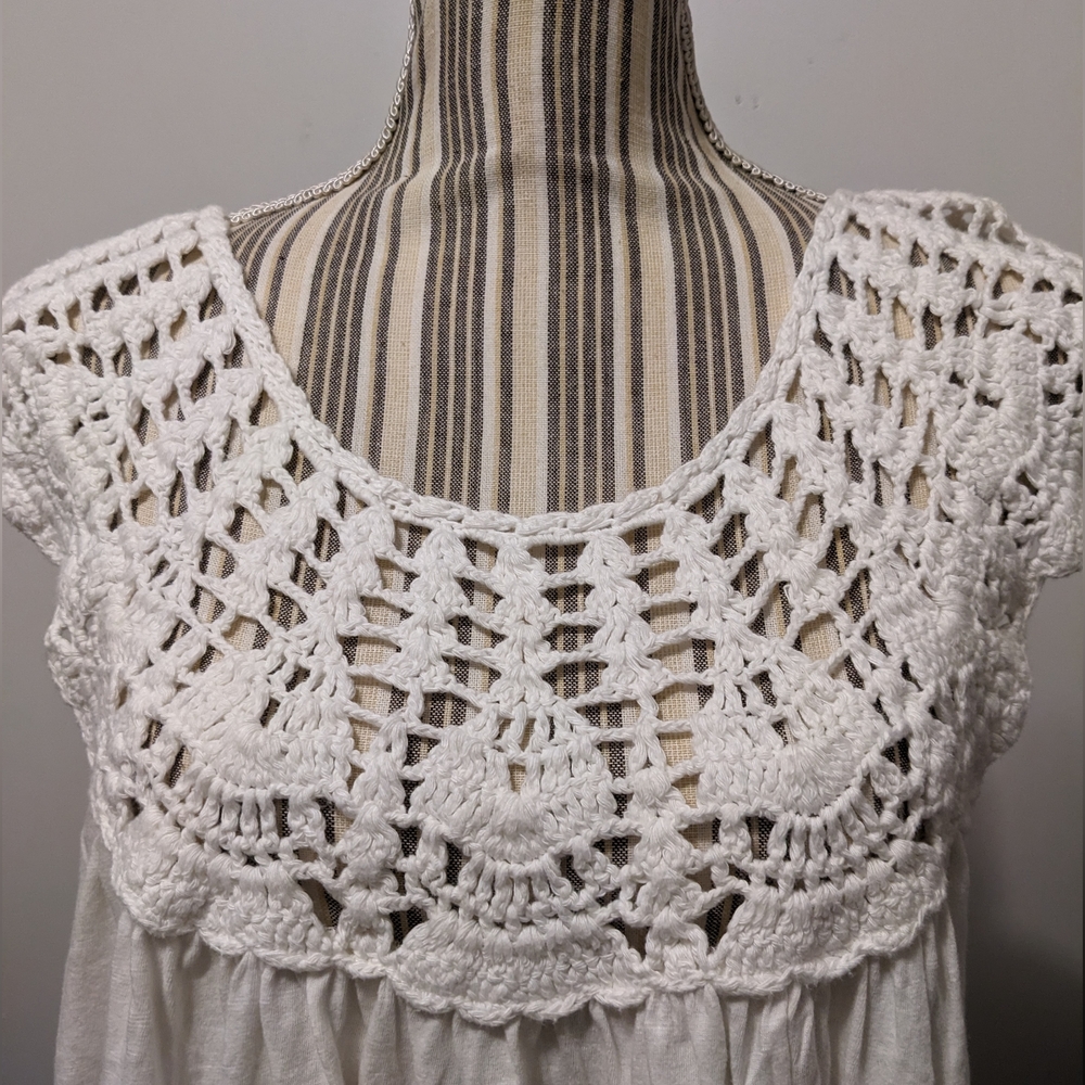 Lucky Brand crochet summer top nwt - Picture 13 of 16